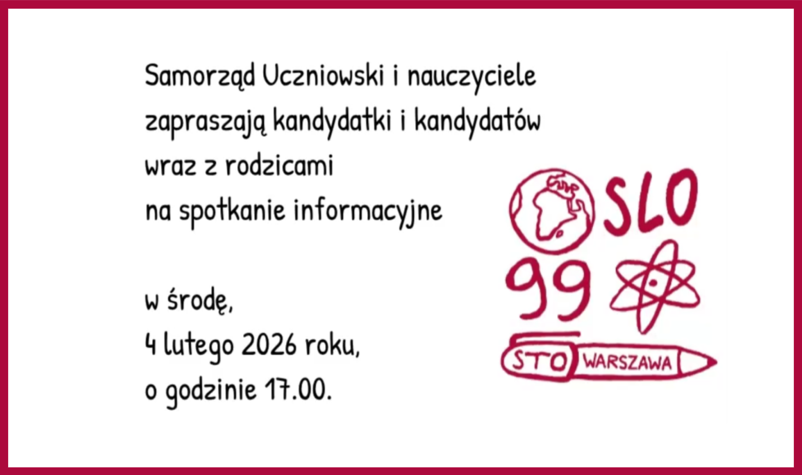 Ilustracja do slajdu: Spotkanie informacyjne SLO - szczegóły