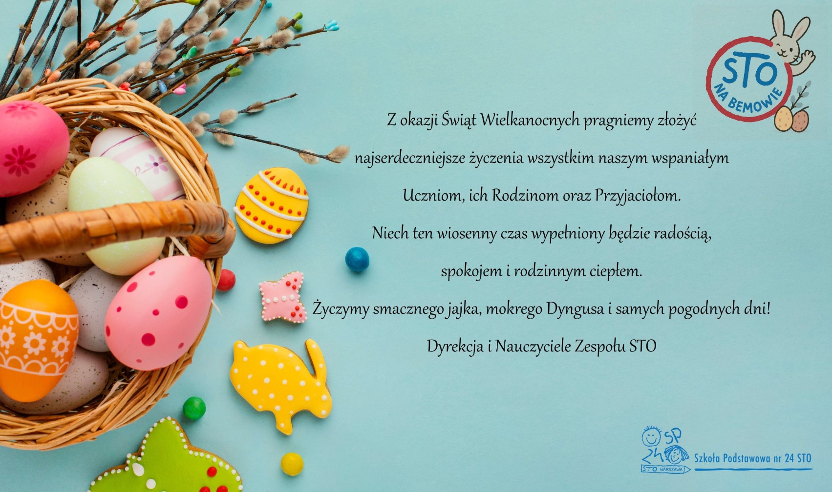 Ilustracja do slajdu: Najlepsze Życzenia Wielkanocne